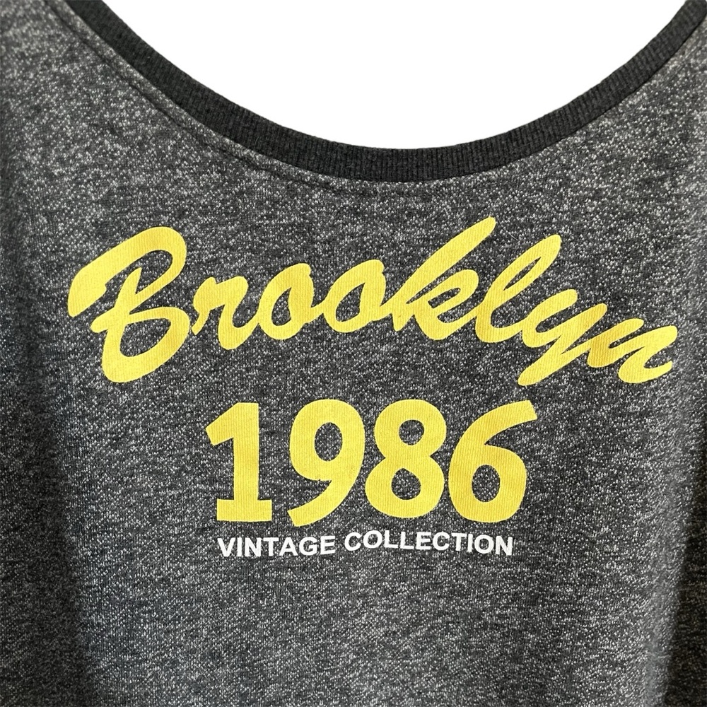 VENUS Brooklyn 1986 Off-Shoulder 80's Vintage Sweatshirt Perfect Condition NWOT - Picture 6 of 12